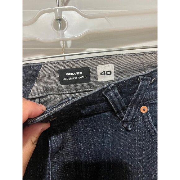 Volcom Solver Modern Straight Mens Jeans -NWT Size 40x33 - Picture 2 of 5